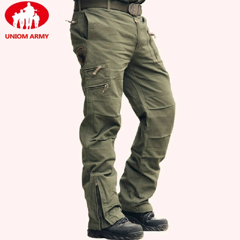 2022 Men's Cargo Pant Cotton Army Military Tactical Pant
